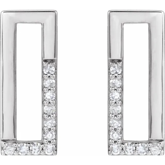Natural Diamond Earrings